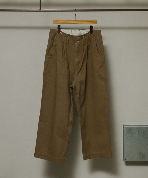 URBAN RESEARCH（アーバンリサーチ）の「Gurank　Rope dyeing work pants（その他パンツ・メンズ・KHAKI/BLACK・2/3）」の16枚目の写真
