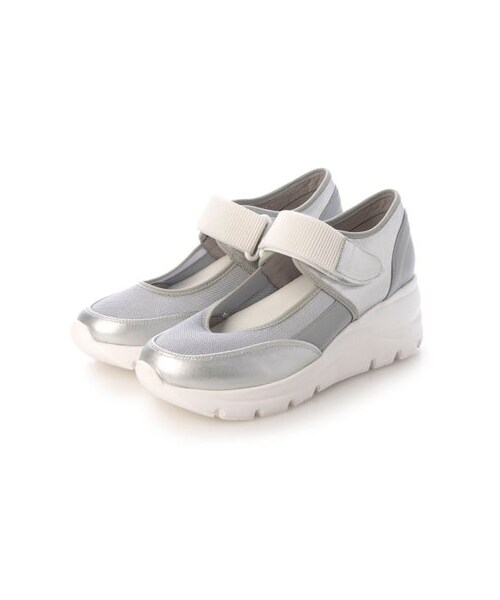 ing(イング)の「イング ing 【WEB限定】厚底メッシュストラップスニーカー (スニーカー・レディース・BL/IV/SV・S/22.5cm/M/23.5cm/L/24.5cm)」の9枚目の写真