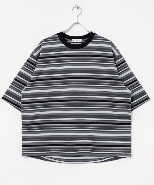 URBAN RESEARCH（アーバンリサーチ）の「POLYPLOID　T SHIRT B（Tシャツ/カットソー・メンズ・PPL/NVY/GRY/BLK・2/3/4）」の15枚目の写真