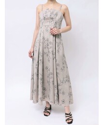 MERCURYDUO | リネンライクバックレースアップキャミワンピース(ワンピース)