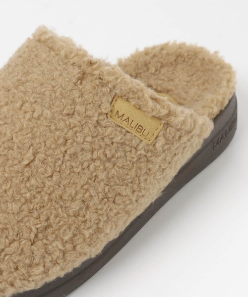 THE GOODLAND MARKET（ザグッドランドマーケット）の「malibu sandals　COLONY SHERPA MULE（サンダル・レディース・BEIGE/GRAY・5/6/7/8/9/10）」の18枚目の写真