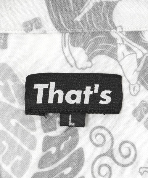THE GOODLAND MARKET（ザグッドランドマーケット）の「That’s　The Aloha KARMA（シャツ/ブラウス・メンズ・WH/DGR・M/L/XL）」の10枚目の写真