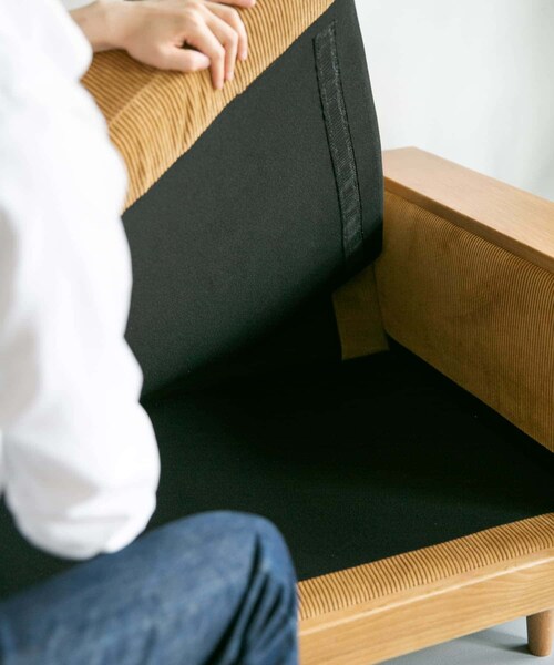 URBAN RESEARCH DOORS（アーバンリサーチドアーズ）の「BOTHY Clubhouse Sofa 2シーター(Corduroy)（家具・メンズ・CD KHAKI/CD GRAY・one）」の21枚目の写真