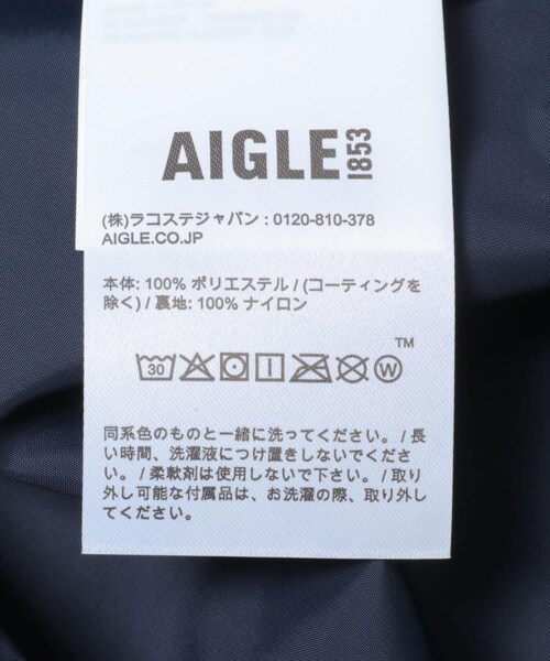 THE GOODLAND MARKET（ザグッドランドマーケット）の「AIGLE　透湿防水 トレンチコート（ステンカラーコート・レディース・EMPIRE/OSIER・XS/S/M）」の15枚目の写真