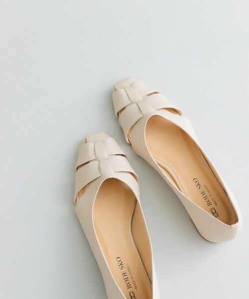 RODE SKO（ロデスコ）の「『MADE IN JAPAN』 1.5センチグルカパンプス（パンプス・レディース・BROWN/IVORY/EGG・36/37/38）」の5枚目の写真