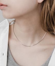 SMELLY | ステンレスボックスチェーンネックレス(ネックレス)
