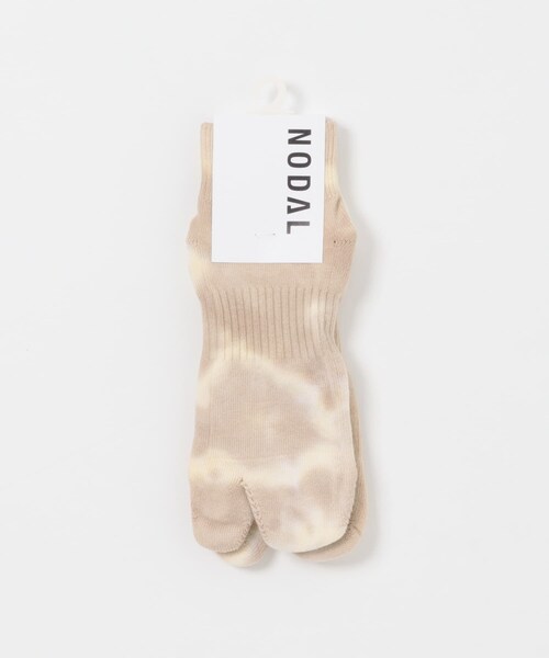 EKAL（エカル）の「NODAL　TIE DYE SOCKS（その他アンダーウェア/インナー・メンズ・SODA KHGRY/OR PINK/PPL YEL/NVY GRN/PNK NVY/YEL CCL/BLU NVY/L GRY CCL/CML CREAM/ORG BLU/L GRY GRN/L BLU RED・One）」の3枚目の写真