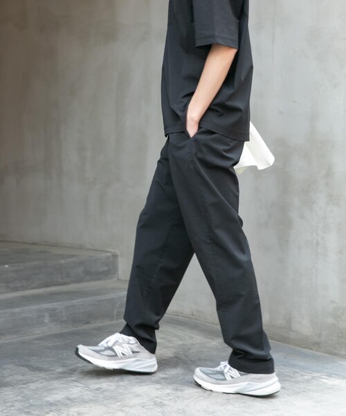 URBAN RESEARCH DOORS（アーバンリサーチドアーズ）の「FORK&SPOON　TEC LINENパンツ（その他パンツ・メンズ・LIGHT GRAY/BLACK/DARK BLUE・4/5）」の8枚目の写真