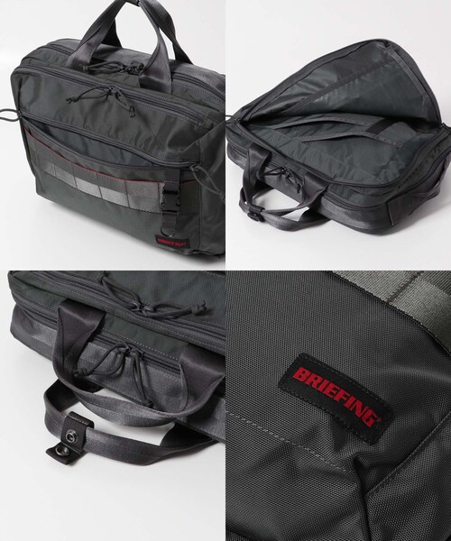 URBAN RESEARCH DOORS（アーバンリサーチドアーズ）の「BRIEFING　BS BOX 2WAY PACK AG（トートバッグ・メンズ・BLACK/DARK GRAY・-）」の12枚目の写真