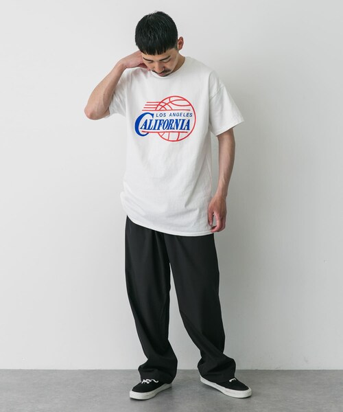 URBAN RESEARCH DOORS（アーバンリサーチドアーズ）の「『別注』SLOPPY SUPPLY×DOORS　CALIFORNIA T-SHIRTS（Tシャツ/カットソー・メンズ・GREEN/WHITE/BLACK/NAVY/BLUE・M/L/XL）」の11枚目の写真