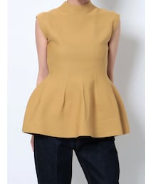 LAGUNAMOON | ペプラムフォルムニットプルオーバー(ニット/セーター)