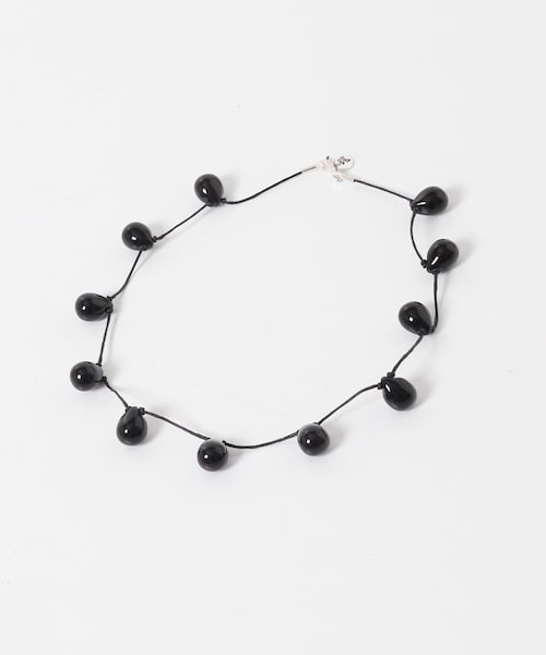 かぐれ(カグレ)の「『一部別注カラー』Sisi Joia NOUE NECKLACE(ネックレス・レディース・別注WHITE/BLACK・One)」の2枚目の写真