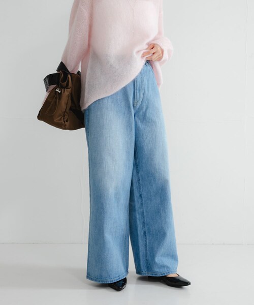 URBAN RESEARCH(アーバンリサーチ)の「『別注』Lee101×URBAN RESEARCH BAGGYPANTS(デニムパンツ・レディース・LIGHT USED/ONE WASH/DARK USED/MEDIUMUSED・XS/S/M/L)」の6枚目の写真
