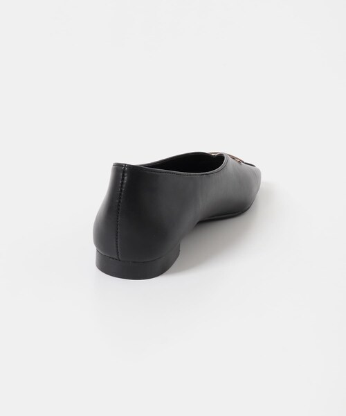 SENSE OF PLACE by URBAN RESEARCH（センスオブプレイスバイアーバンリサーチ）の「『抗菌』スクエアカットフラットシューズ（その他シューズ・レディース・IVORY/BLACK/BROWN・S/M/L）」の17枚目の写真