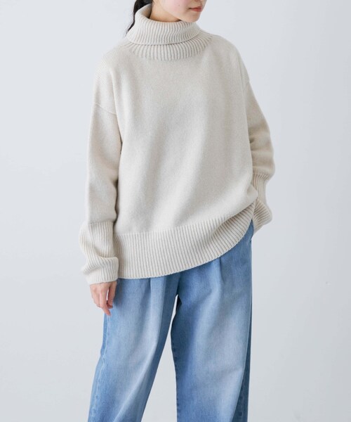 かぐれ（カグレ）の「Island Tides Lambswool sweater（ニット