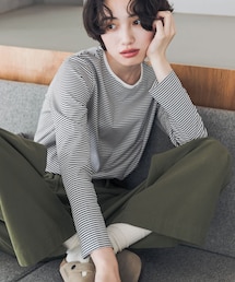 URBAN RESEARCH DOORS | 『UVカット/イージーケア/抗菌防臭』『UR TECH』完声シルケットロングスリーブ Tシャツ(Tシャツ/カットソー)