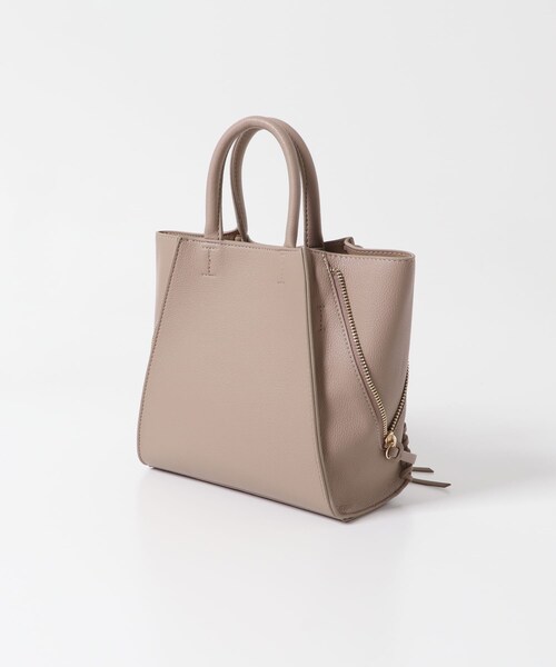 URBAN RESEARCH ROSSO（アーバンリサーチロッソ）の「サイドジップミニトート（ショルダーバッグ・レディース・GREIGE/BROWN/BLACK・-）」の12枚目の写真