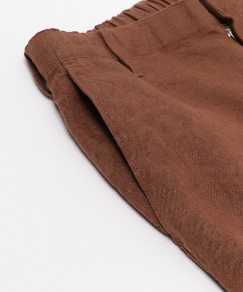 URBAN RESEARCH DOORS（アーバンリサーチドアーズ）の「シルケットリネン イージートラウザー（その他パンツ・メンズ・ECRU/BROWN/INK BLACK・S/M/L）」の19枚目の写真