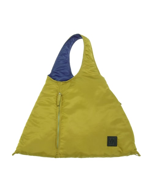UN3D.（アンスリード）の「2WAY PADDED TRIANGLE BAG（ハンドバッグ・レディース・ブラック/ライム/カーキ・F）」の16枚目の写真