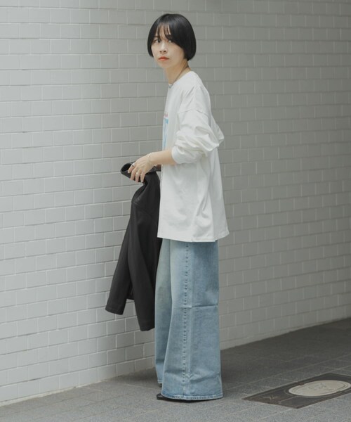 URBAN RESEARCH（アーバンリサーチ）の「鳥貴族×UR　UnuboResearch LONG-SLEEVE T-SHIRTS B（Tシャツ/カットソー・メンズ・WHITE/OATMEAL/CHARCOAL/BLACK/YELLOW/MOCHA・M/L/XL）」の13枚目の写真