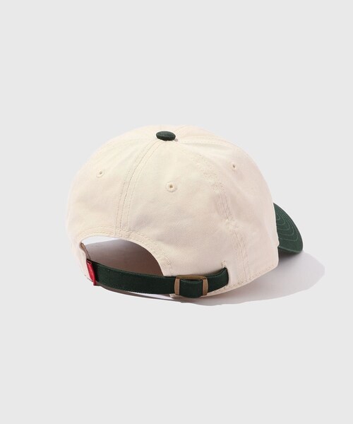 ADAM ET ROPE'(アダムエロペ)の「【PLATEAU STUDIO/プラトー スタジオ】Logo cap(キャップ・メンズ・グリーン/レンガ・F)」の5枚目の写真