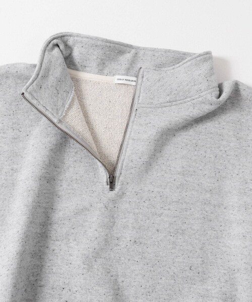 URBAN RESEARCH DOORS（アーバンリサーチドアーズ）の「commpost　反毛裏毛ハーフジップスウェット（スウェット・レディース・TOP GRAY・S）」の9枚目の写真