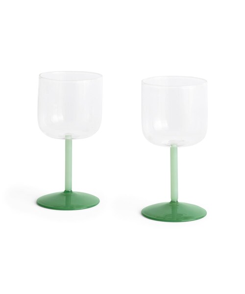 SENSE OF PLACE by URBAN RESEARCH(センスオブプレイスバイアーバンリサーチ)の「HAY Tint Wine Glass No.2 set2(グラス/マグカップ/タンブラー・メンズ・CL-JLGR/CL-JLBLU/CL-JDLPK・One)」の1枚目の写真