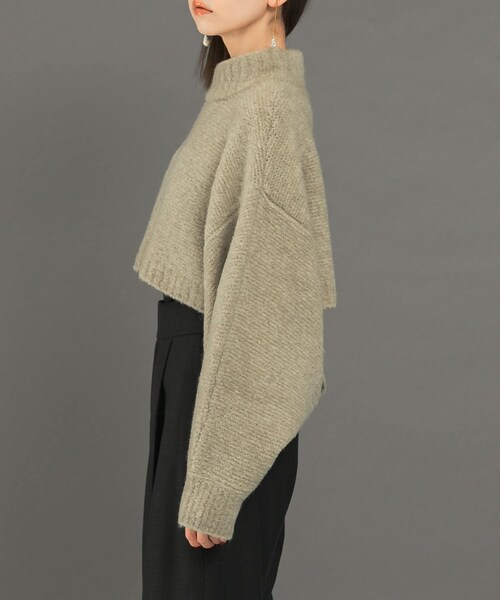 URBAN RESEARCH ROSSO（アーバンリサーチロッソ）の「クロップドマルチウェイニット（ニット/セーター・レディース・beige/aqua・FREE）」の22枚目の写真