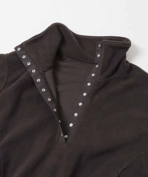 KBF（ケイビーエフ）の「ハーフスナップフリースプルオーバー（その他トップス・レディース・IVORY/D.BROWN・One）」の19枚目の写真