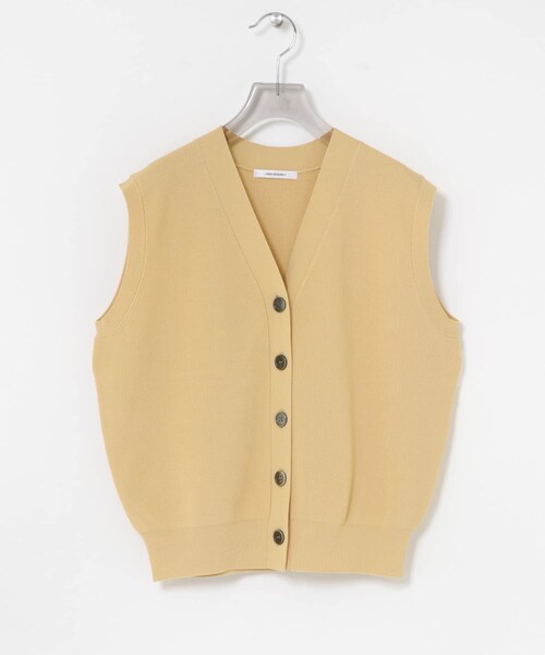 URBAN RESEARCH（アーバンリサーチ）の「片畦ニットベスト（ベスト・レディース・BLACK/BEIGE/PINK・Free）」の7枚目の写真