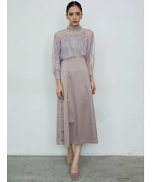 LAGUNAMOON | LADYレースボレロレイヤードワンピース(ドレス)