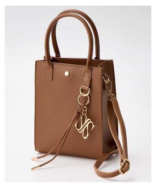 nissen（ニッセン）の「ALTROSE（アルトローズ）2WAY合皮スクエアミニトートバッグ（トートバッグ・メンズ・ブラック/キャメル/グレージュ/アイボリー・Y）」の3枚目の写真