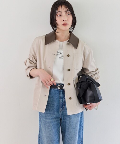 VIS（ビス）の「フラット18mm幅ニュアンス変形サークルバックルベルト/一部WEB限定カラー（ベルト・レディース・ブラック系/ダークブラウン・F）」の6枚目の写真