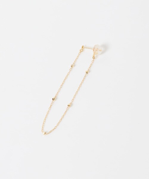 URBAN RESEARCH（アーバンリサーチ）の「decor『デコール』　K10 DOT PIERCE（ピアス（両耳用）・レディース・GOLD・-）」の2枚目の写真