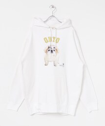 THE GOODLAND MARKET | 77circa　o by o-college HOODY(パーカー)