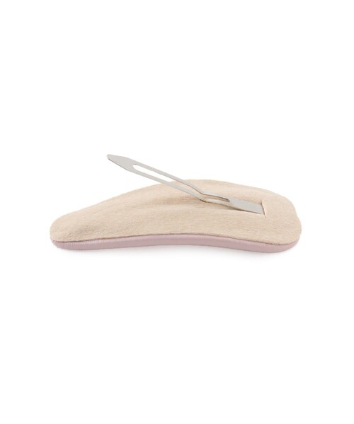 VIS（ビス）の「【2個SET】合皮ヘアピン（ヘアピン・レディース・ピンク/シルバー・F）」の12枚目の写真