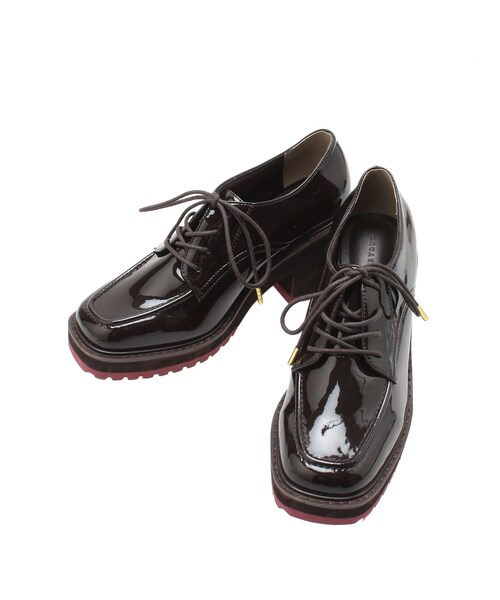 MERCURYDUO（マーキュリーデュオ）の「レースアップソールローファー（ローファー・レディース・ブラック/ブラウン・36/38）」の11枚目の写真