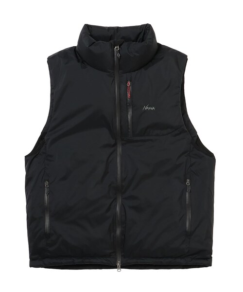 EKAL（エカル）の「NANGA　AURORA TEX STAND COLLAR DOWN VEST（その他アウター・メンズ・M.GRY/BLK・M/L）」の9枚目の写真