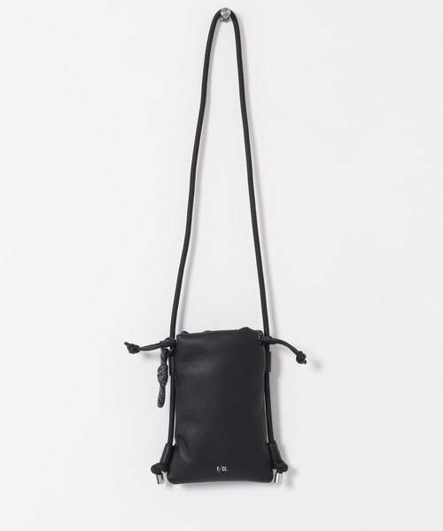 THE GOODLAND MARKET（ザグッドランドマーケット）の「F/CE.　TECH LEATHER MAP POCHETTE（ショルダーバッグ・レディース・Black/Beige/Red/Silver・FREE）」の6枚目の写真