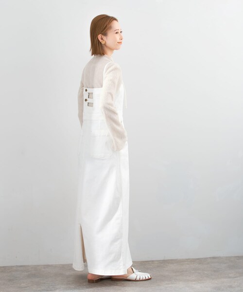 URBAN RESEARCH ROSSO（アーバンリサーチロッソ）の「『別注』Lee×ROSSO　BELTED CAMISOLE DRESS（ワンピース・レディース・ONE WASH/WHITE・XS/S）」の14枚目の写真