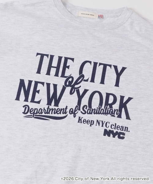 URBAN RESEARCH DOORS(アーバンリサーチドアーズ)の「GOOD ROCK SPEED NYC TSHIRTS(Tシャツ/カットソー・レディース・ASH・One)」の4枚目の写真