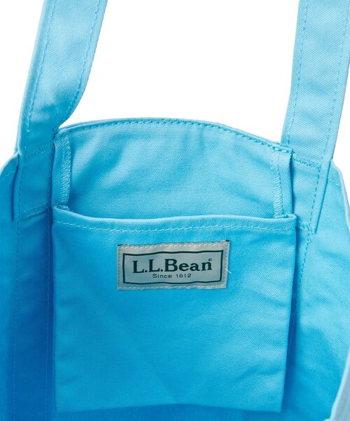 bonjour records（ボンジュールレコーズ）の「L.L.Bean/エル・エル・ビーン record tote bag for bonjor records exclusive（トートバッグ・レディース・サックス/ローズピンク・F）」の17枚目の写真