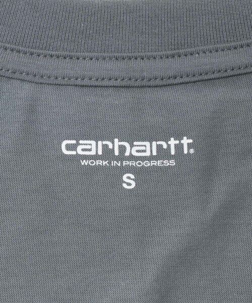 URBAN RESEARCH Sonny Label（アーバンリサーチサニーレーベル）の「CARHARTT　SHORT-SLEEVE POCKET HEART T-SHIRTS（Tシャツ/カットソー・レディース・BLACK/WHITE/COZY BLUE・S/M）」の17枚目の写真