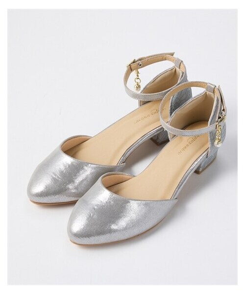 nissen（ニッセン）の「【ゆったり幅広】パール調チャーム付セパレートパンプス（ワイズ４Ｅ）（パンプス・メンズ・黒×レース/シャイニーベージュ×レース/シャイニーグレー×レース・23.5cm/4E/24.0cm/4E/24.5cm/4E/25.0cm/4E/25.5cm/4E/26.0cm/4E/26.5cm/4E）」の14枚目の写真