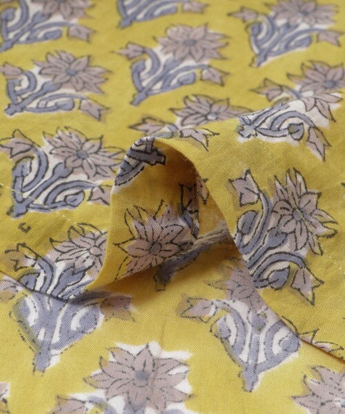 URBAN RESEARCH（アーバンリサーチ）の「COUTURE D’ADAME　Block Print Summerwear（シャツ/ブラウス・メンズ・Mustard・40/42）」の10枚目の写真