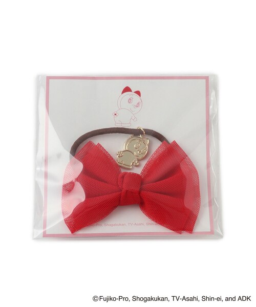 ROPE' PICNIC（ロペピクニック）の「【ドラえもんコレクション】チュールリボンヘアゴム（ヘアゴム・レディース・レッド/ピンク/イエロー・F）」の21枚目の写真