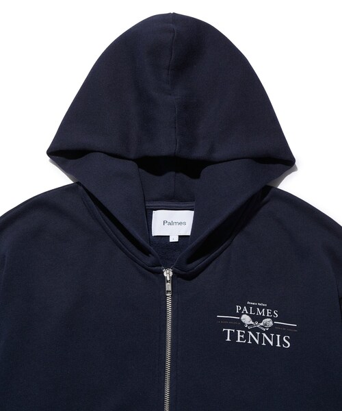 ADAM ET ROPE'（アダムエロペ）の「【PALMES/パームス】Vichi Zip Hooded Sweatshirt（パーカー・メンズ・ネイビー・L/M）」の5枚目の写真