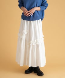 URBAN RESEARCH Sonny Label | フリルディテールコットンスカート(スカート)