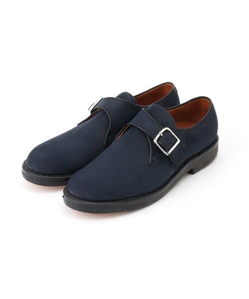 ADAM ET ROPE'（アダムエロペ）の「【ALDEN for WILD LIFE TAILOR】MONK STRAP（ドレスシューズ・メンズ・ネイビー・25.0/25.5/26.0/26.5/27.0）」の5枚目の写真