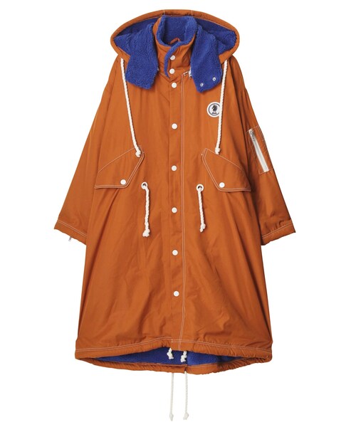 PAMEO POSE（パメオポーズ）の「Boa Hoodie Coat（その他アウター・レディース・ブラック/ピンク/ブラウン/カーキ・F）」の4枚目の写真